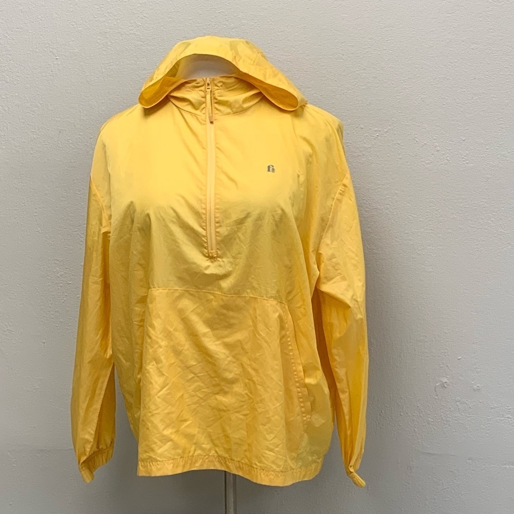 Bonobos Fielder Light Yellow Pullover Windbreaker. Size XL
